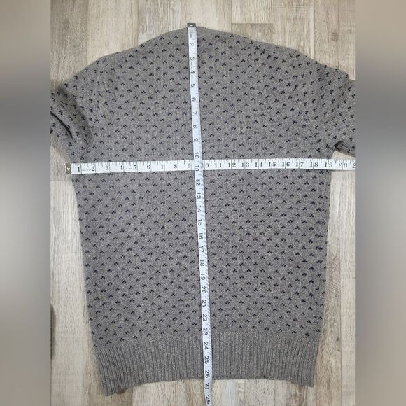 VINTAGE LN 100% WOOL HEAVY WHEIGHT women small JCREW SWEATER heavyweight - Picture 6 of 8